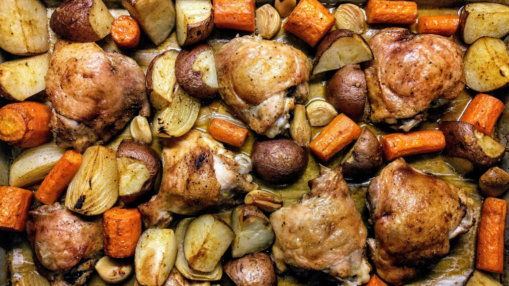 Sheet pan dinner