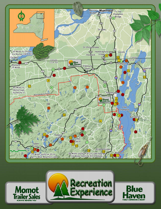 Campground map