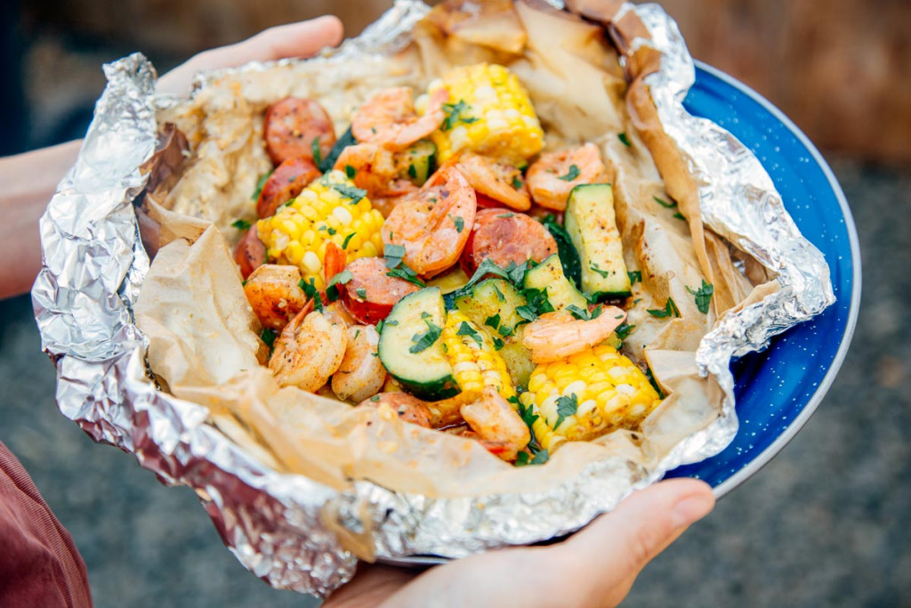 Shrimp-Boil-Foil-Packet-Camping-Meal